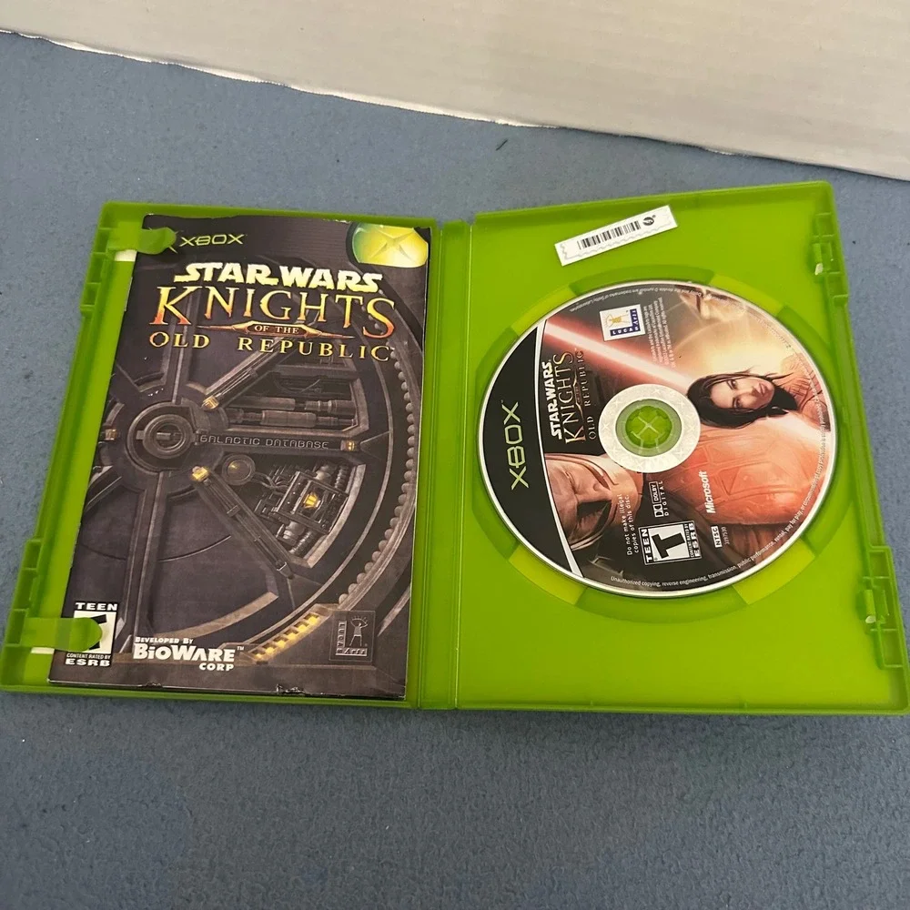Star Wars Knights of the Old Republic KOTOR Original Xbox Game with Manual